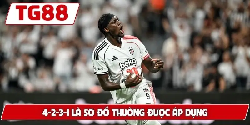 Besiktas: Trận Đấu Và Kèo Cược Besiktas Tại TG88 Hôm Nay 7 4-2-3-1 là sơ đồ thường được áp dụng