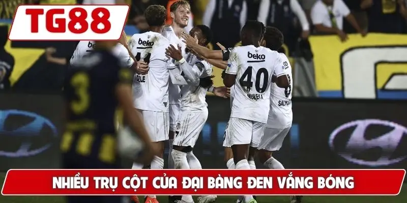 Besiktas: Trận Đấu Và Kèo Cược Besiktas Tại TG88 Hôm Nay 8 Nhiều trụ cột của đại bàng đen vắng bóng
